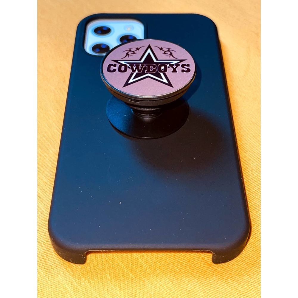 Dallas Cowboys Pop Up Phone Accessory With Super Strong Glue